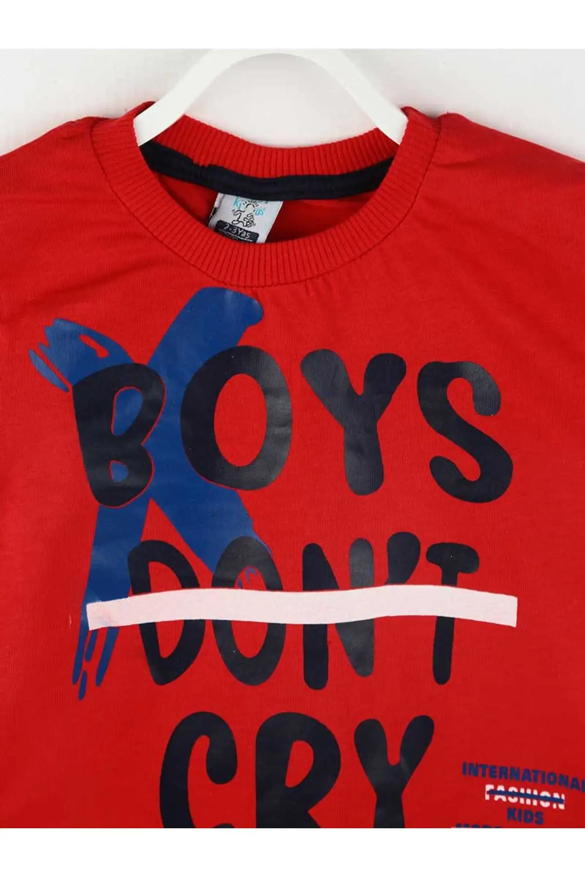 Красный летний костюм с шортами для мальчиков | Мать и ребенок