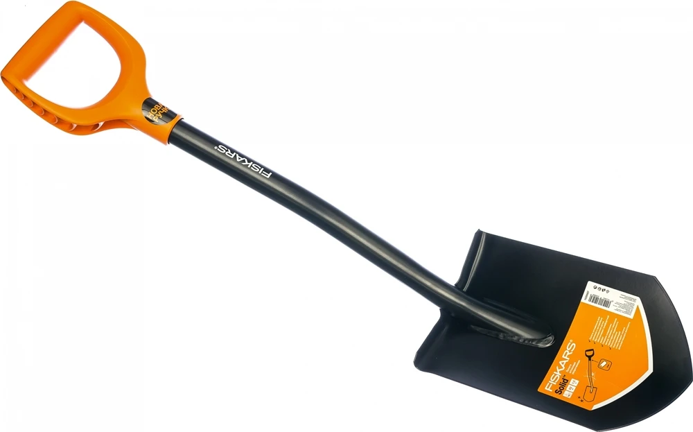Лопата штыковая укороченная Fiskars Solid 1026667 | Инструменты