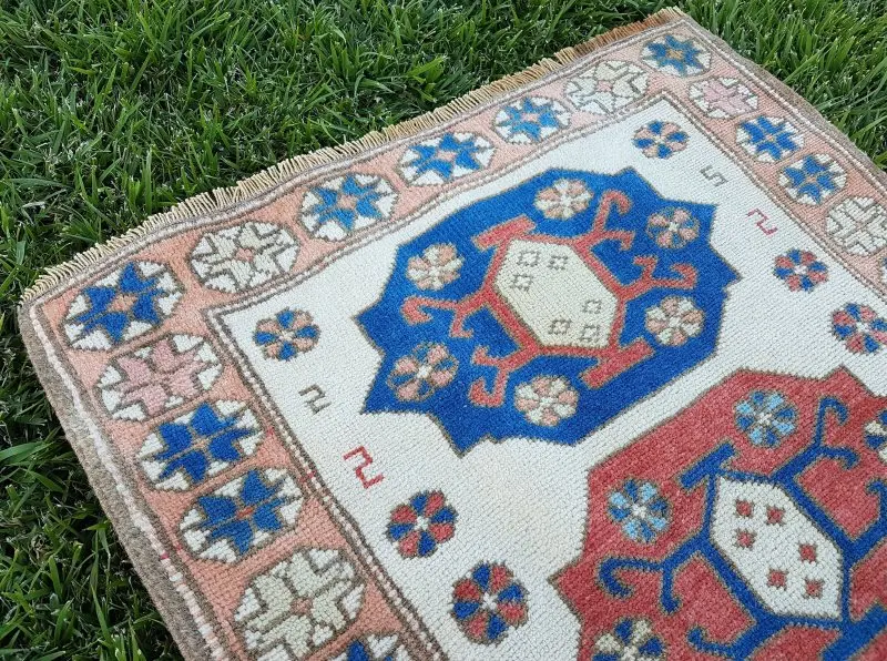 Фото Винтажный английский Oushak Runner Коврики Восточные Flatweave переливающийся шерсть Винтажный английский Oushak Runner Коврики Восточные Flatweave переливающийся шерсть