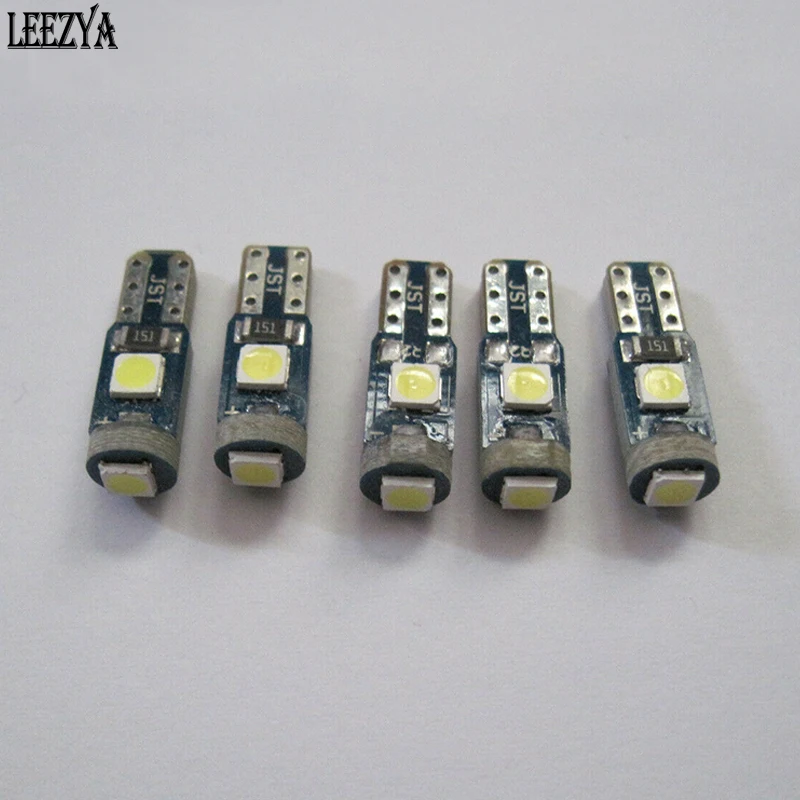 

500pcs Car Led T5 3030 3 SMD W3W W1.2W 37 70 73 74 79 85 Wedge Bulb Auto Instrument Panel Gauge Cluster Lamp Dash LED Light 12V