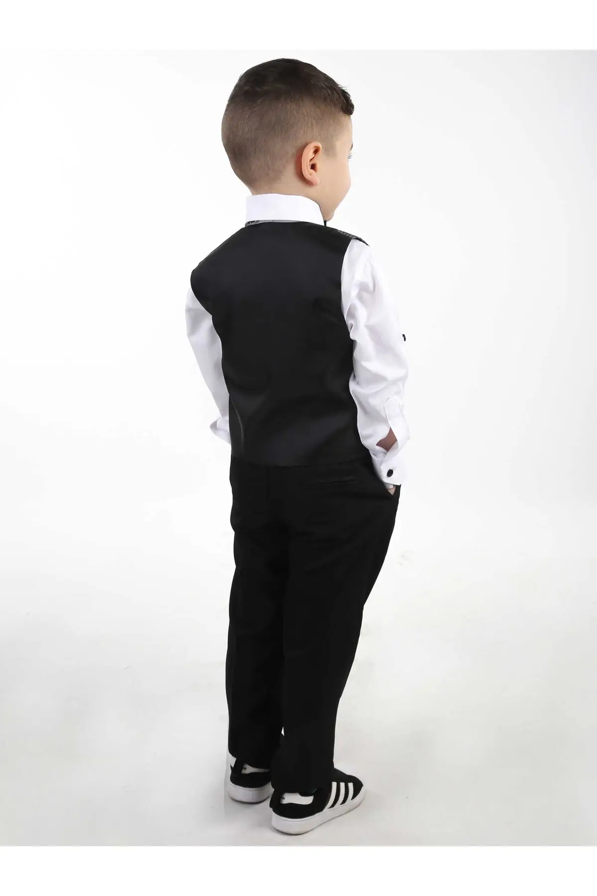 Комплекты одежды для мальчиков джентльменский галстук-бабочка + рубашка брюки