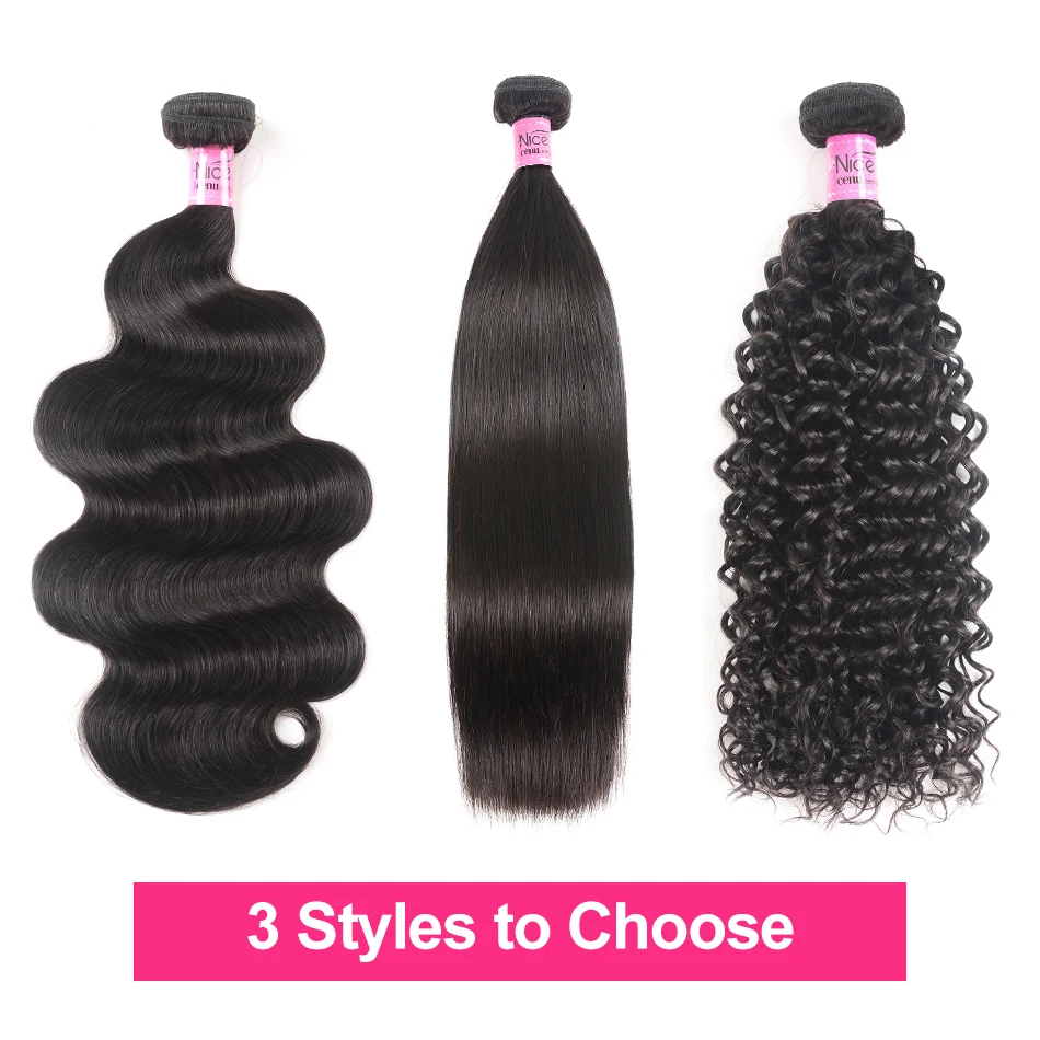 Волосы UNICE бразильские волнистые волосы плетение пряди натуральный цвет 100%