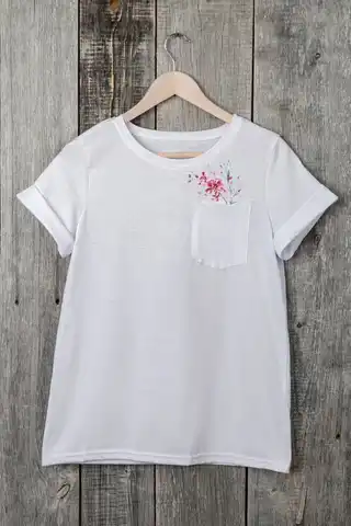 Белая футболка с карманом Милана, футболка оверсайз, женская футболка 2022, футболки с коротким рукавом, топ, футболки с длинным