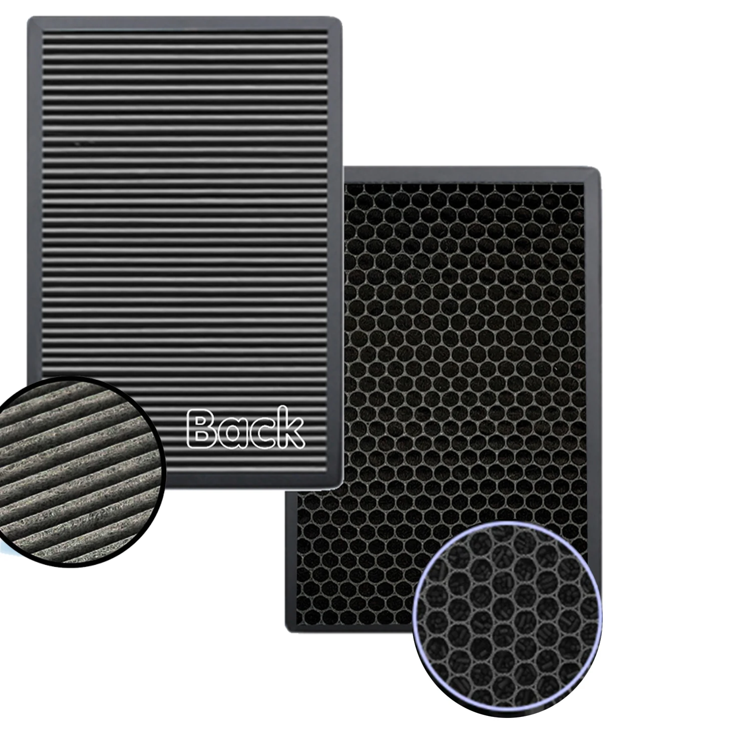 

Bork A501,A503,A701,A700,A800,A704 Smog Stop Filter Air Purifier Compatible Extra Hepa Carbon+Silver Ion Protective