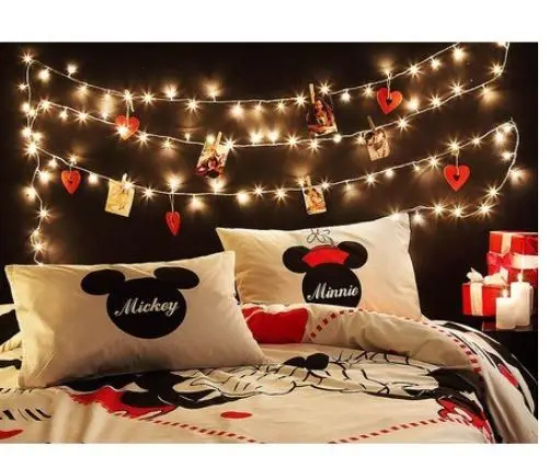 Лицензированный двойной комплект пододеяльников Tac Minnie mickey 200x220 см | Комплект