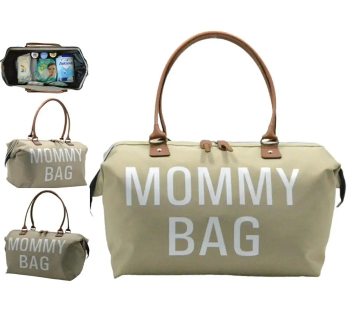 

2022 Детская сумка-тоут для мам, сумка для подгузников для мам, органайзер для детской коляски, дорожный рюкзак для смены коляски для ухода за ...
