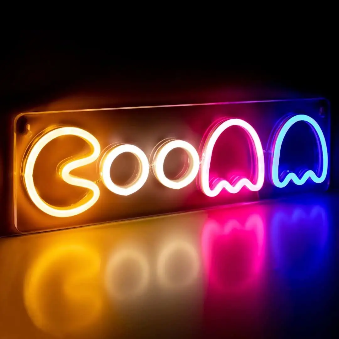 Gaming Neon Sign Game Room Decor Custom Neon Lights Led Signs For Bedroom Personalized Letter Led Lamp Club Party Decorations