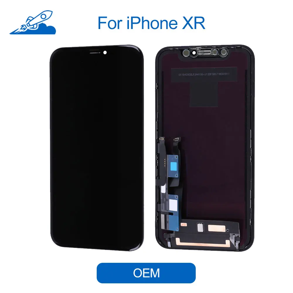 XR OEM Elekworld класс A+ TFT OLED OEM для iPhone экран X XS XR XS Max ЖК-дисплей 3D сенсорный с дигитайзером запасные части в сборе - Цвет: XR OEM