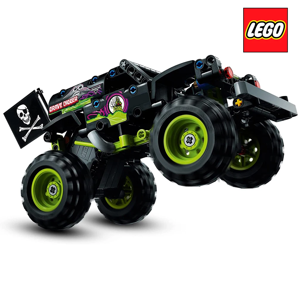 Конструктор LEGO Technic Monster Jam Гравировальный экскаватор 42118 оригинал для детей новая