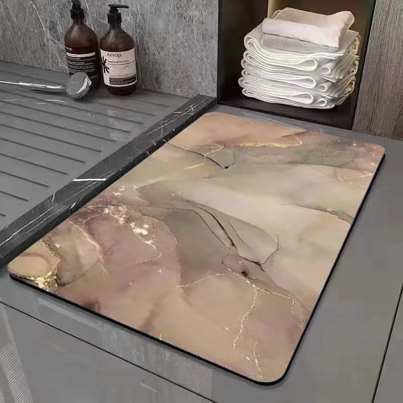 

Super Absorbent Floor Mat Beautiful Softness Fashion Good Flexibility Keep Warm Floor Mats