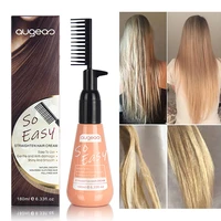180ml professional hair straightening cream moisturizing nourishing hair straighten cream for home beauty salon hair relax cream