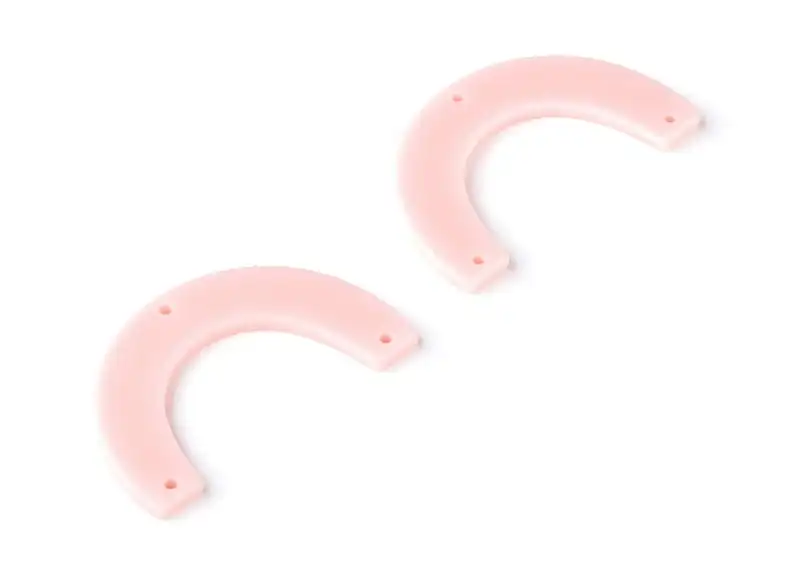 Ацетатные U образные подвески для сережек серьги и фурнитура с 3 отверстиями 6