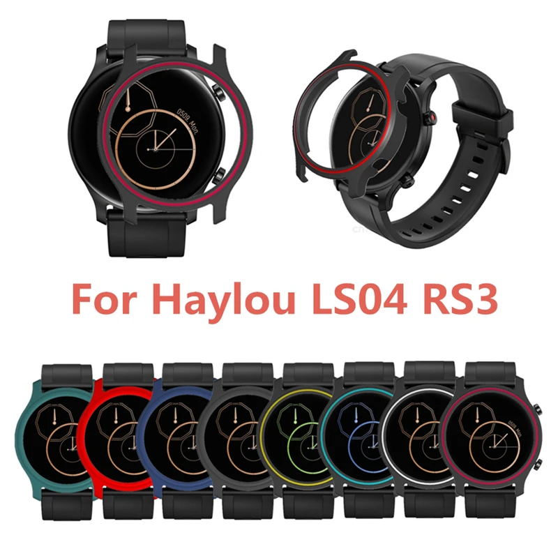 

2021 Жесткий Чехол для смарт-часов для Xiaomi Haylou RS3 защитная рамка защитный чехол бампер аксессуары для Haylou ls04 крышка