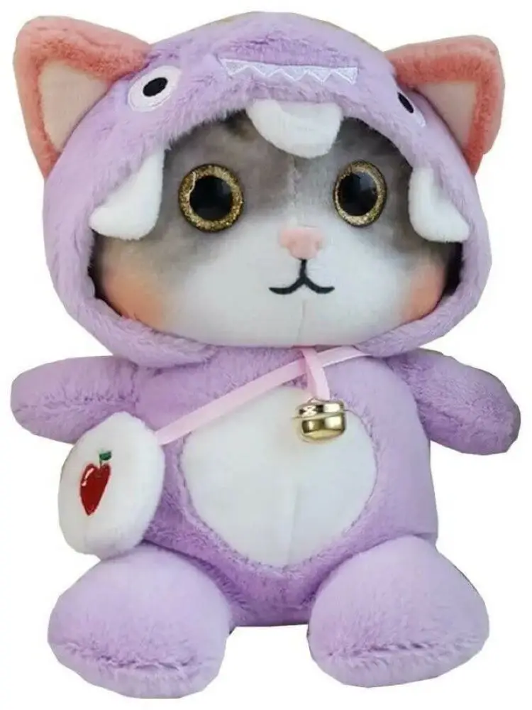 Мягкая игрушка "Котенок в пижаме кигуруми" новинка детская 2022 костюм с животными для детей.