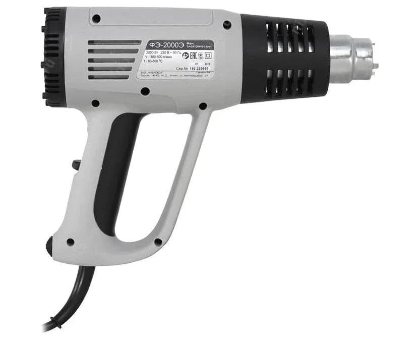 Фен электрический ИНТЕРСКОЛ ФЭ-2000Э (в картонной упаковке) 192.0.0.00 | Инструменты