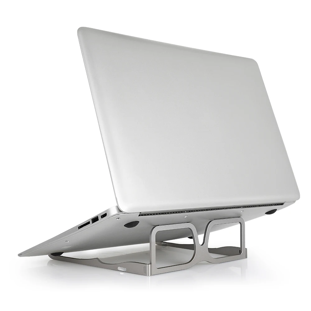 Алюминиевый мини держатель для компьютера подставка ноутбука Настольный