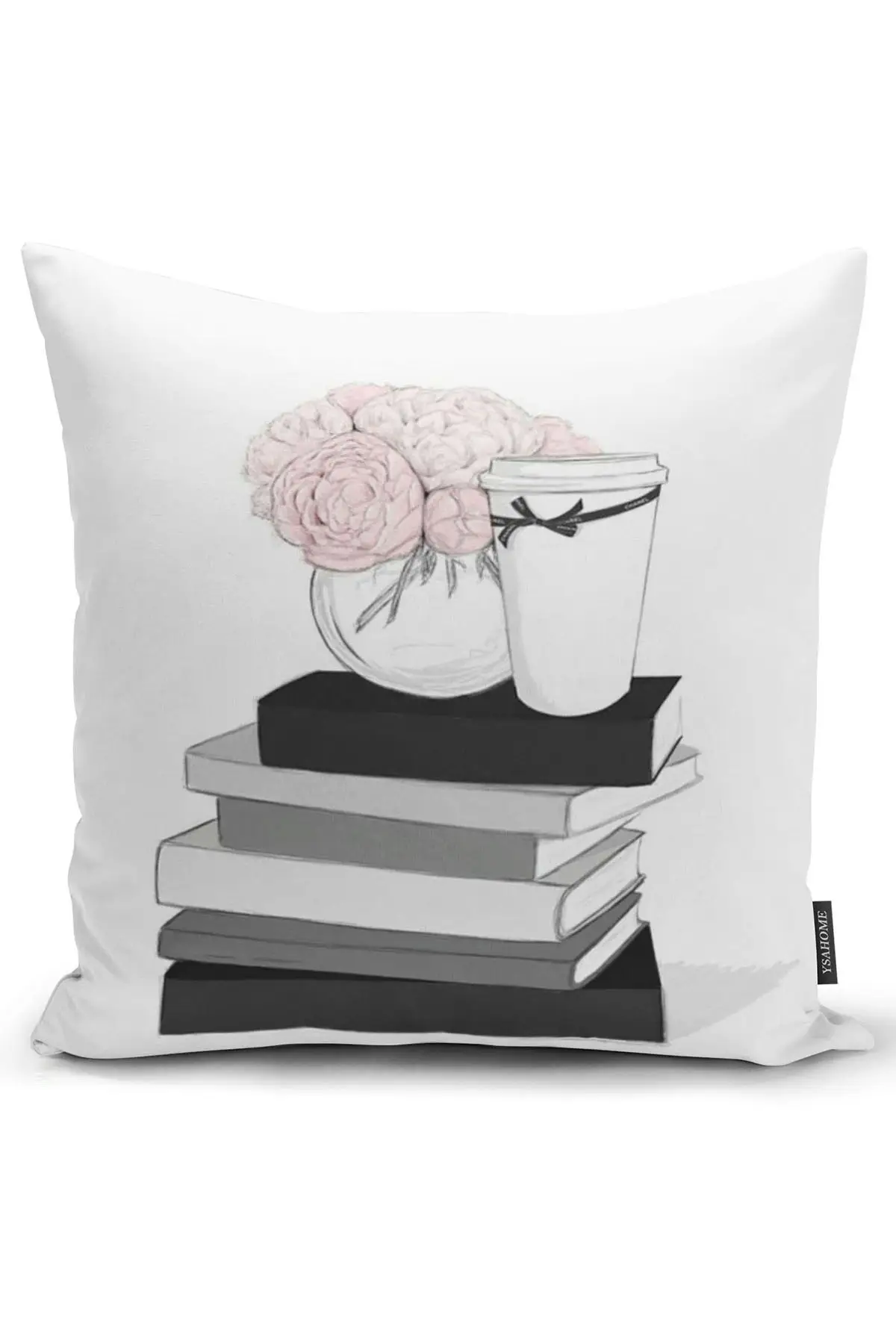 

4 Piece Single Sided Digital Print Floral Pattern In Modern Pillow Cushion Pillow Case Home Decoration Gift 2021