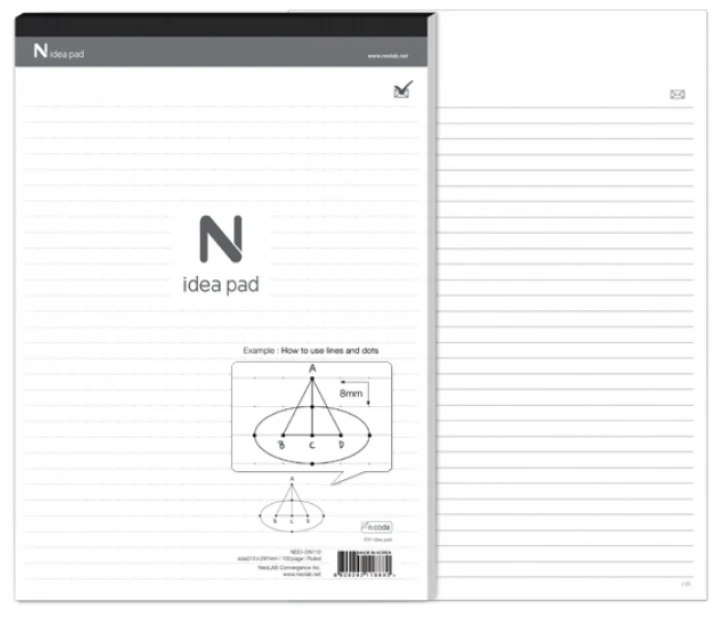 Блокнот NeoLab N Idea Pad для ручки Neo Smartpen N2/M1 (White) | Канцтовары офиса и дома