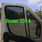 Автошторки каркасные на магнитах для  PEUGEOT Boxer 2014 (2шторки Большие Уголки в комплекте не идут)