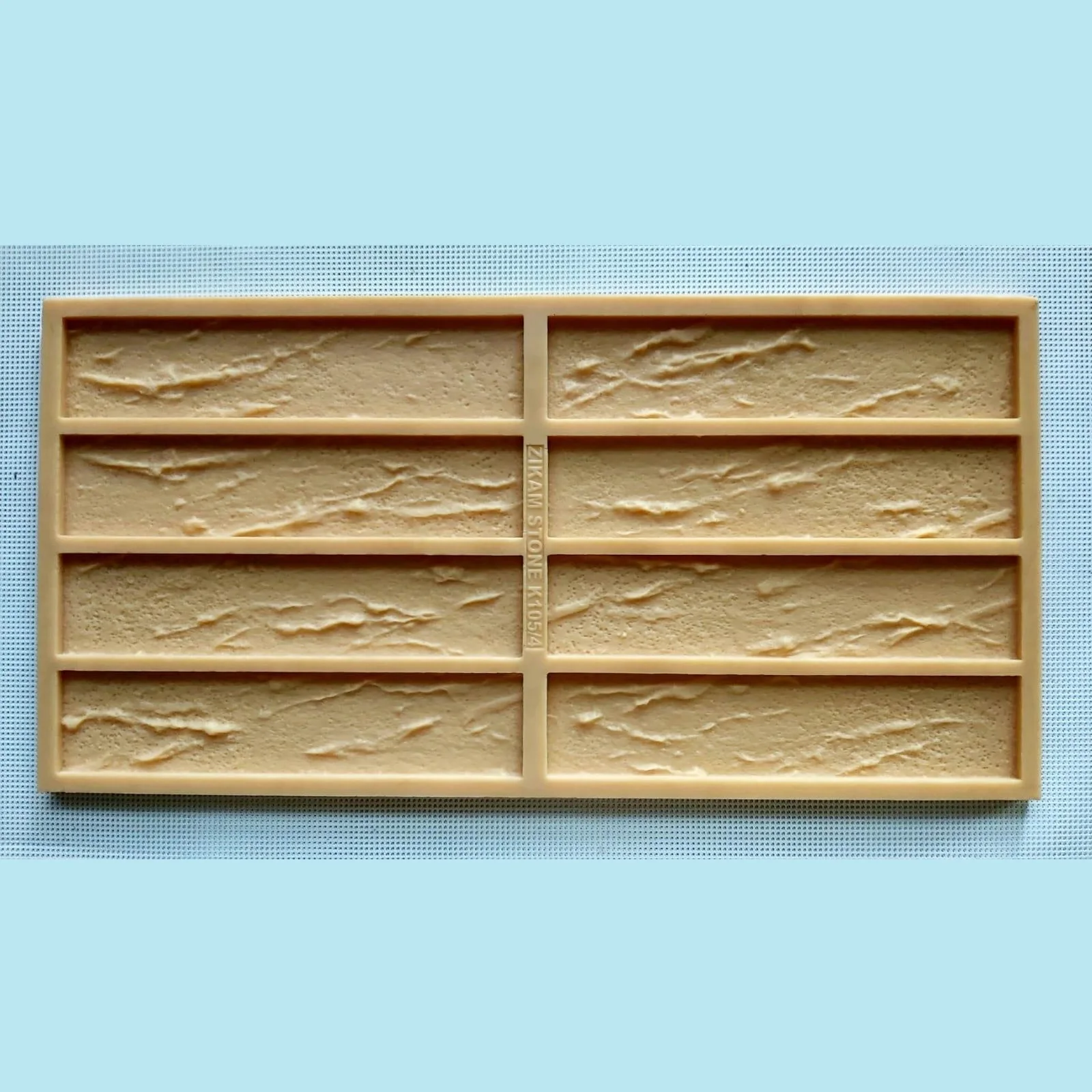 DIY Кирпич НЕМЕЦКИЙ - силиконовая форма для литья из гипса своими руками. Гипсовый