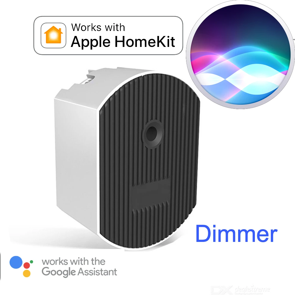 HomeKit диммер умный дом переключатель Wi Fi тусклый светильник Siri голосовой помощник