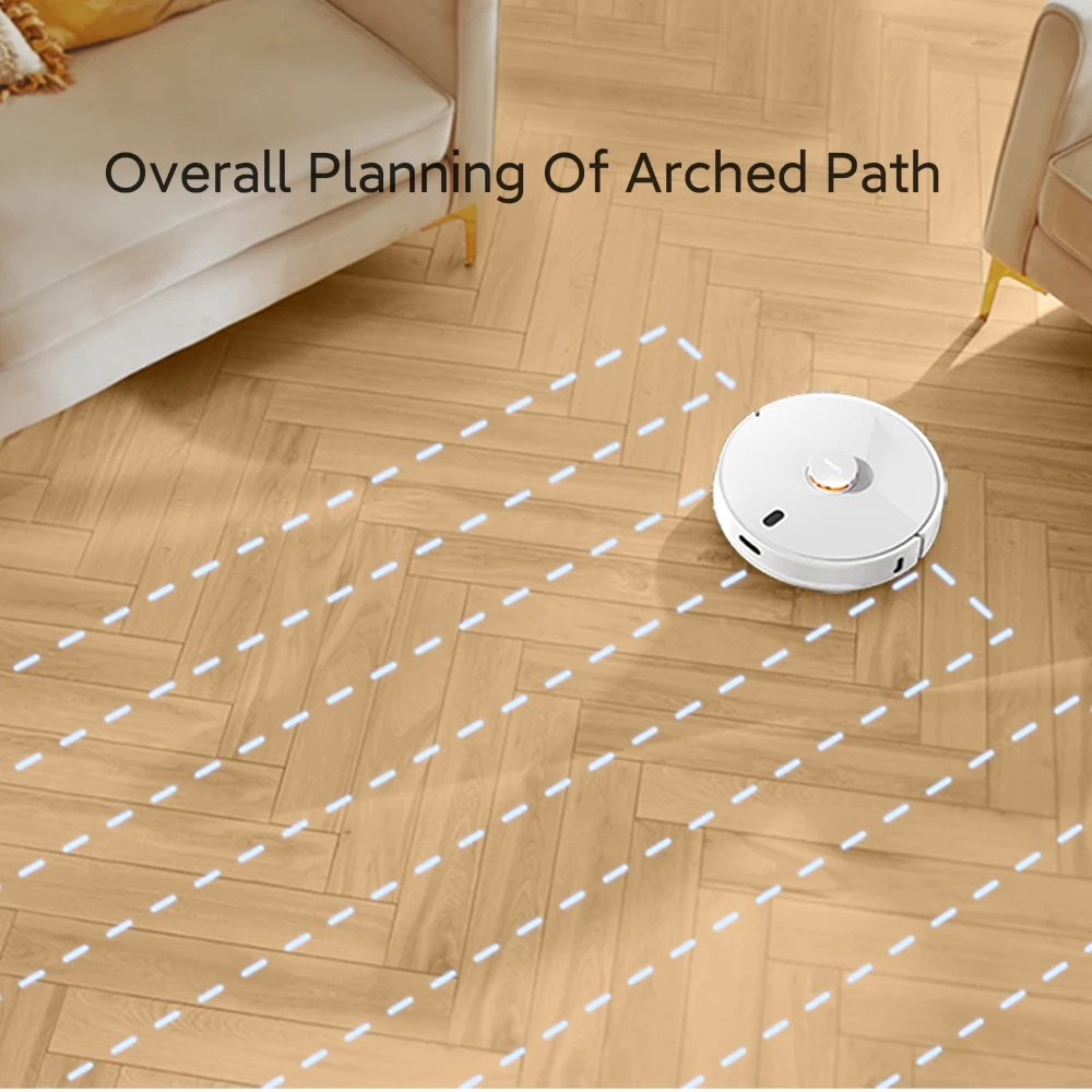 （code:RUVIP3000 19999 3000руб）Робот пылесос Lydsto R1 2700 па с низким уровнем шума|Пылесосы| |