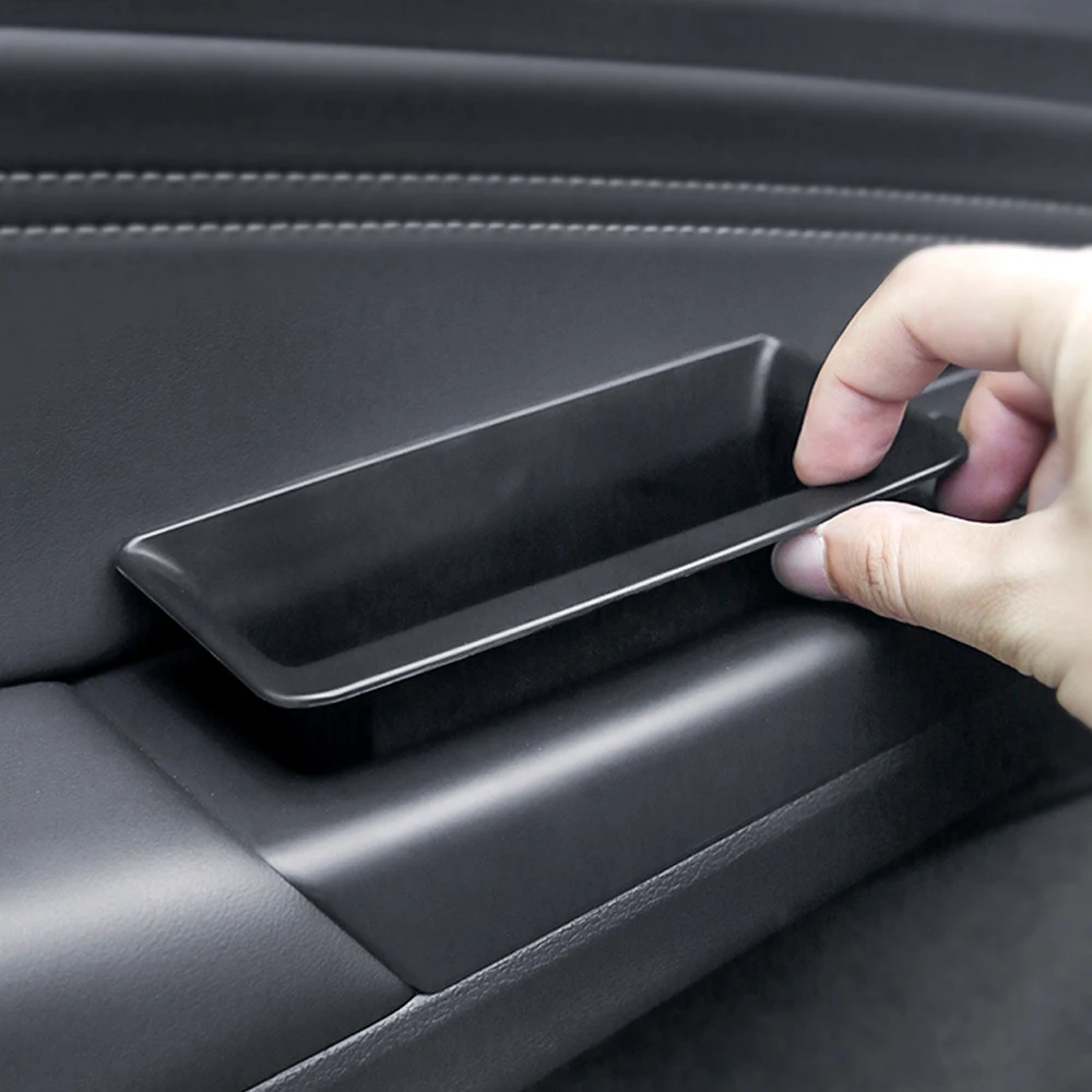 

For VW Volkswagen Golf 8 MK8 CD1 2020 2021 Car Front Rear Door Storage Box Organizer Container Holder With Mat