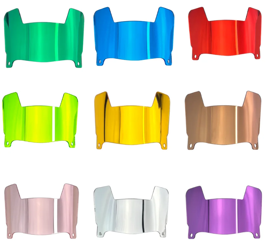 

Мини-козырек для регби, футбольного мини-шлема с быстрыми зажимами