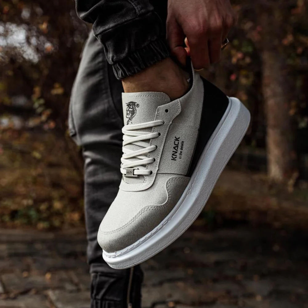 

Knack High Sole Casual Suede Shoes Stone Quality Stitches Sturdy Long Lasting Men's Casual Shoes Flexible Structure Shoes Men Original Men Casual Shoes Shoes For Men With Free Shipping Summer Shoes 040