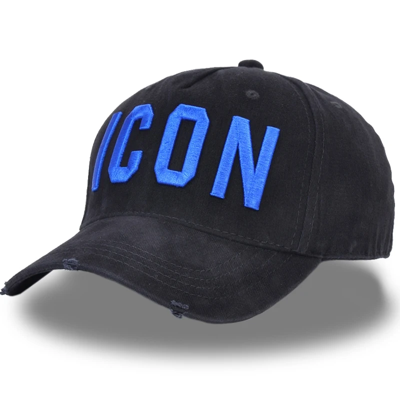 C1002-1 DSQICOND2 бренд буквы DSQ значок Кепка шапки сплошной узор шляпы Casquette папа Ковбой шляпа бейсбольная Кепка Snapback Кепка для мужчин Wom - Цвет: C1002-1