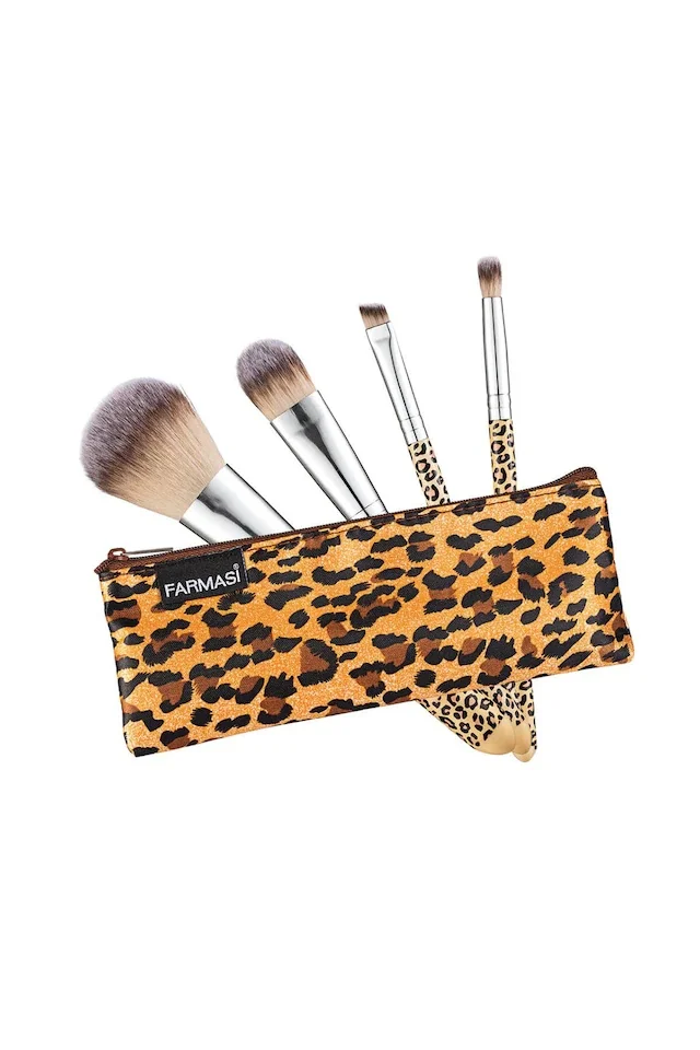 

Набор кистей для макияжа Farmasi Leopard 387152532