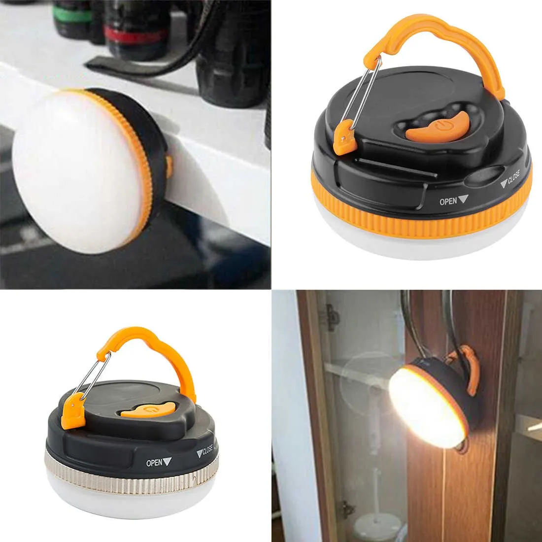 Портативный уличный светильник фонарь для кемпинга палатки фонарик ночной