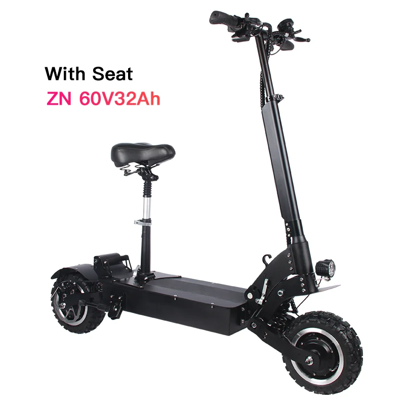 Складной бесщеточный мотор 60V5600W электрический скутер|Электросамокаты| |