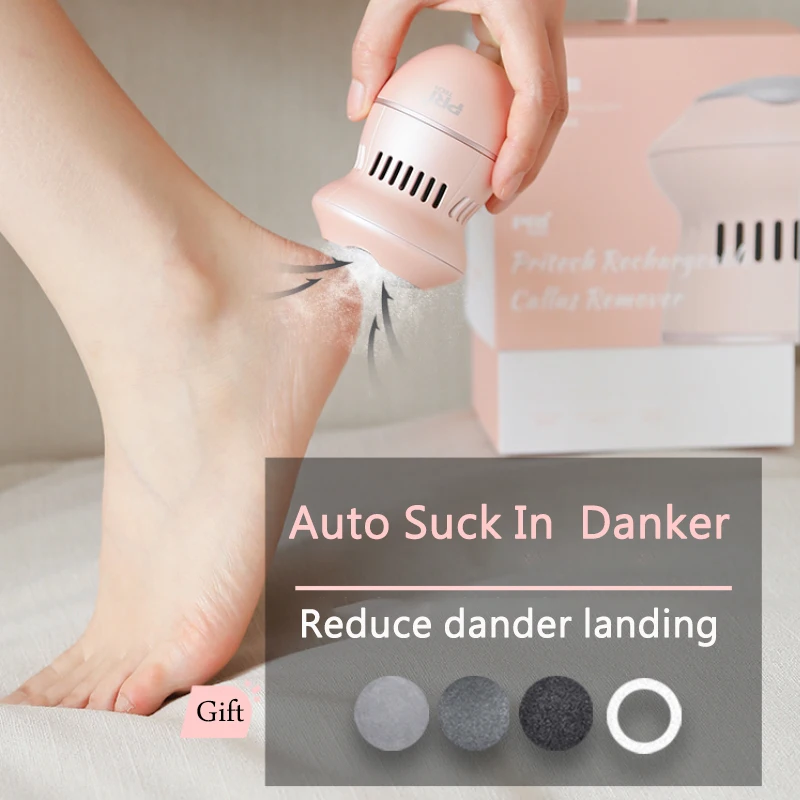 Средство для ухода за ногами Pritech средство удаления мозолей с зарядкой от USB