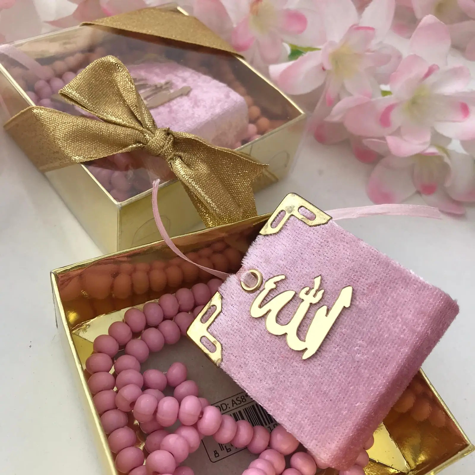 Mini conjunto de Cor&aacute;n con Tasbeh, conjunto colorido del Cor&aacute;n con Ideas de regalo, Ramad&aacute;n, Mubarak, musulm&aacute;n, recuerdos de fiesta de boda, 50 piezas-4