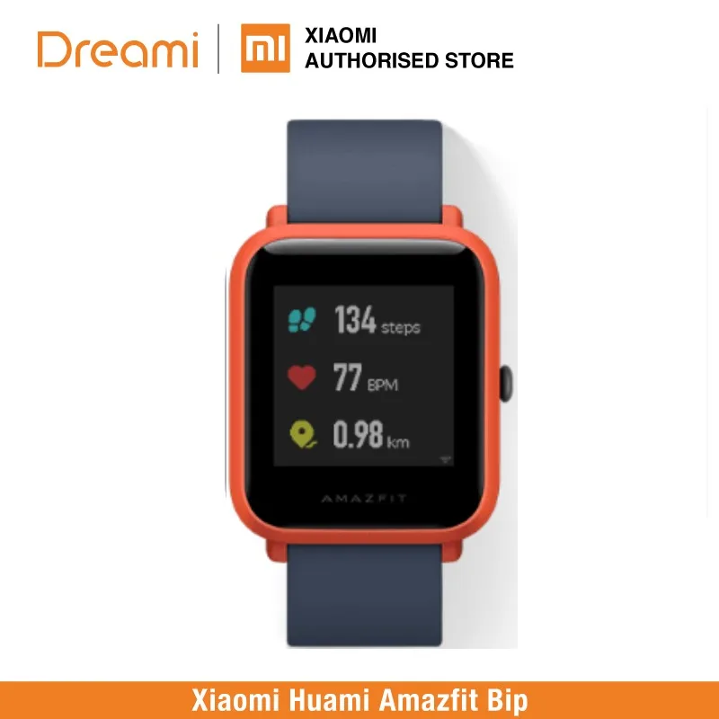Xiaomi Huami Amazfit Bip - Цвет: Cinnabar Red