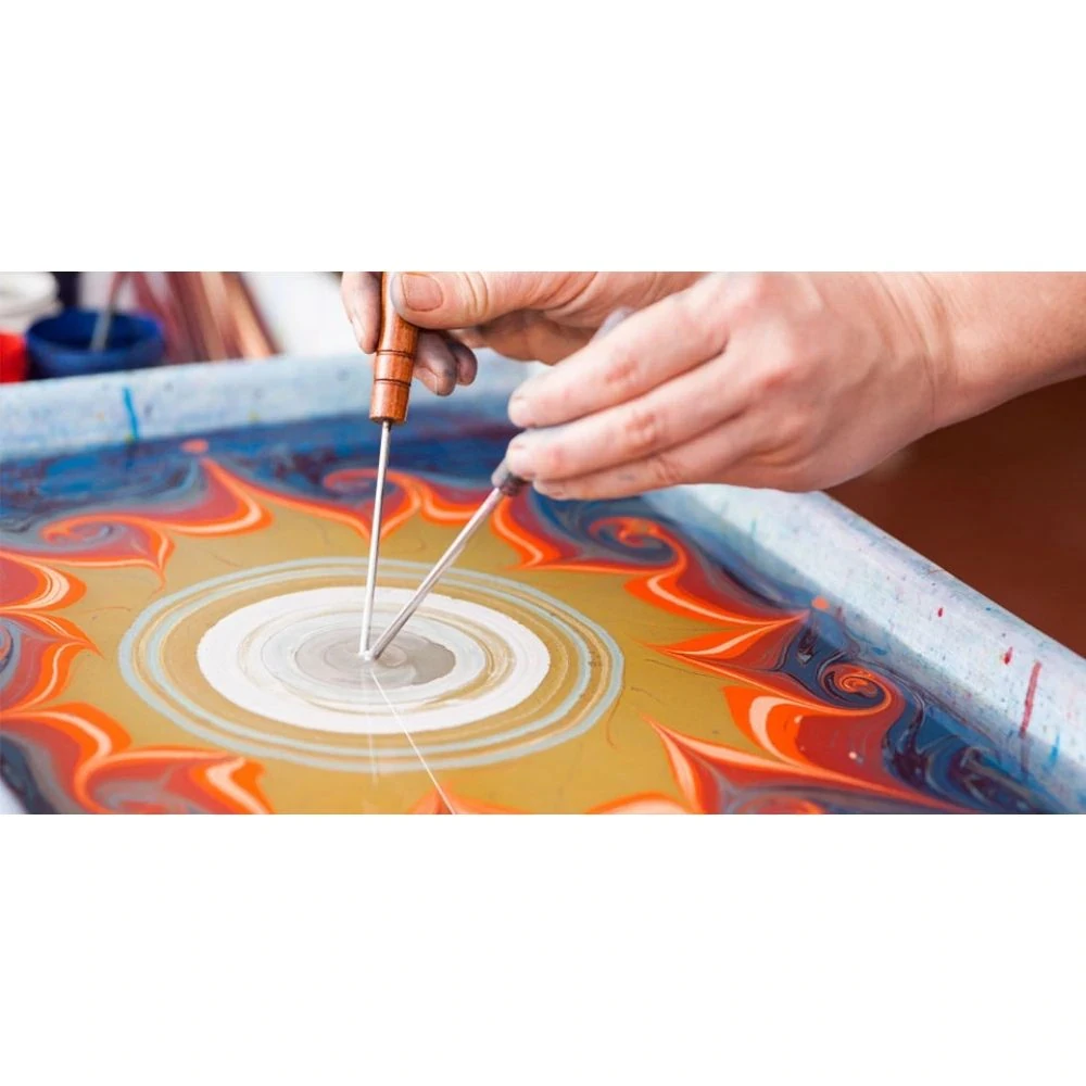 

Hydrographics Transfer Creative Water Art Paint Set Marbling Painting Ebru Kit 5 Colors Drawing Liquid Painting Pack