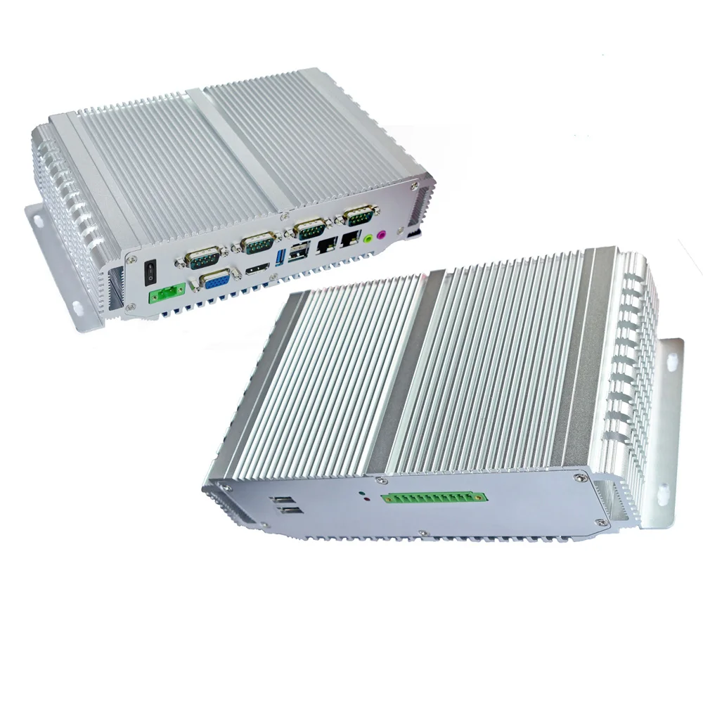 Фото Промышленный ПК с процессором intel celeron j1900 4 Гб ОЗУ 64 ГБ SSD 1 * VGA HDMI windows 10 мини-ПК Промышленный ПК с процессором intel celeron j1900 4 Гб ОЗУ 64 ГБ SSD 1 * VGA HDMI windows 10 мини-ПК