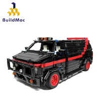 buildmoc city police station car building blocks for city swat team truck house blocks high tech diy toy for boys children