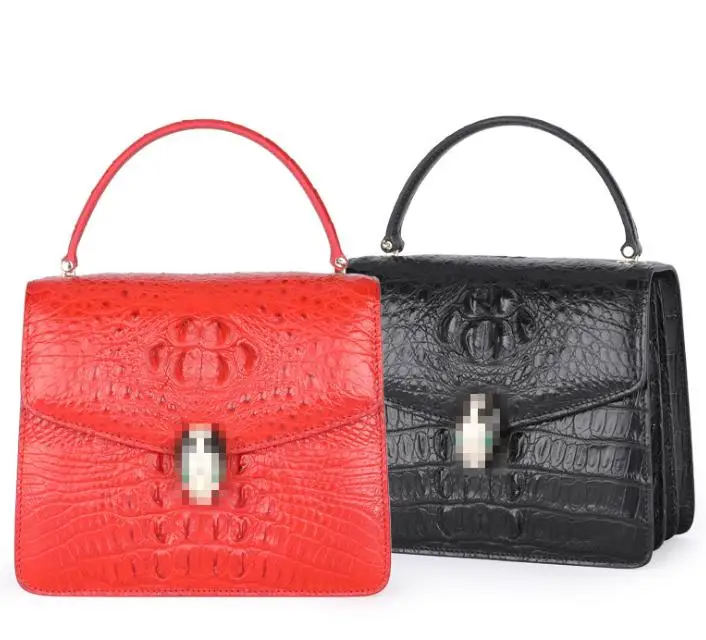 

Handmade vintage top layer cowhide Women Leather large capacity Handbags Business versatile European Fashion in Red Color