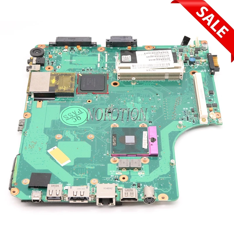 Материнская плата NOKOTION V000125810 V000126450 для ноутбука Toshiba Satellite A300 A305, материнская плата GM45 DDR2 с графическим слотом