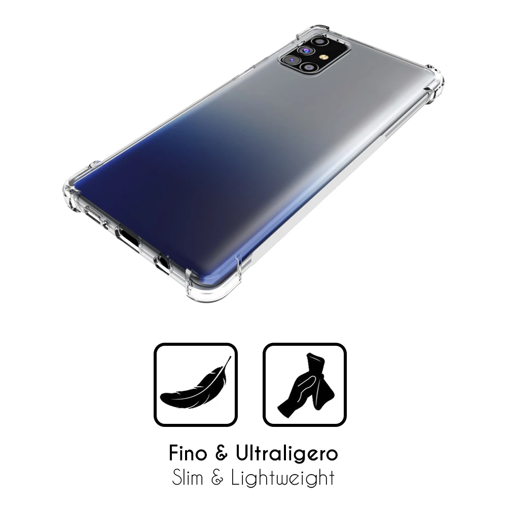 Силиконовый противоударный гелевый Чехол из ТПУ с укрепленным уголком для Samsung