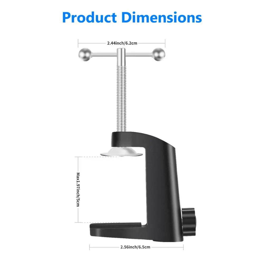 Neewer сверхпрочный металлический Настольный монтажный зажим для микрофона