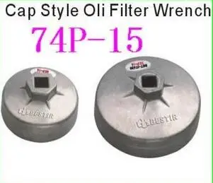 

Стальной гаечный ключ для масляного фильтра, алюминиевый сплав, 74P-15, для тяжелых транспортных средств, № 07438, бесплатная доставка