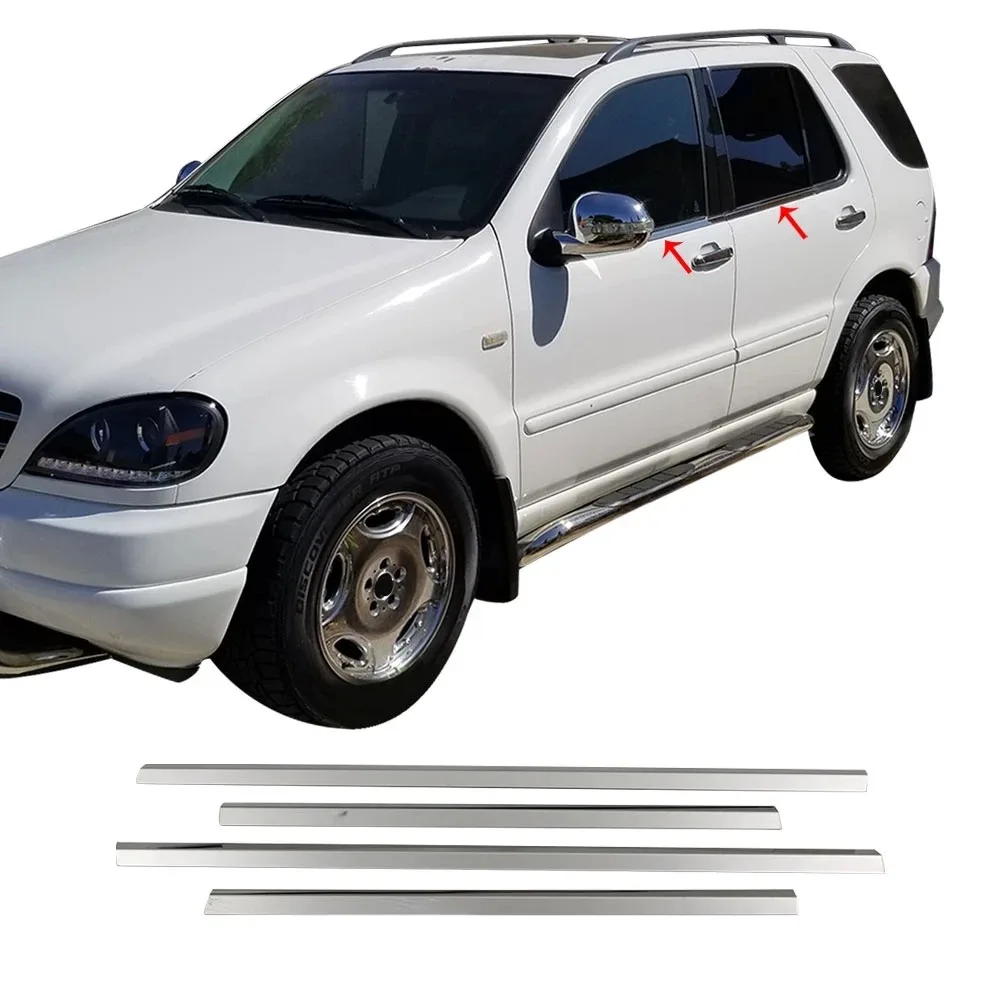 

Хромированная оконная рама Mercedes W163, отделка из нержавеющей стали (1998-2005)