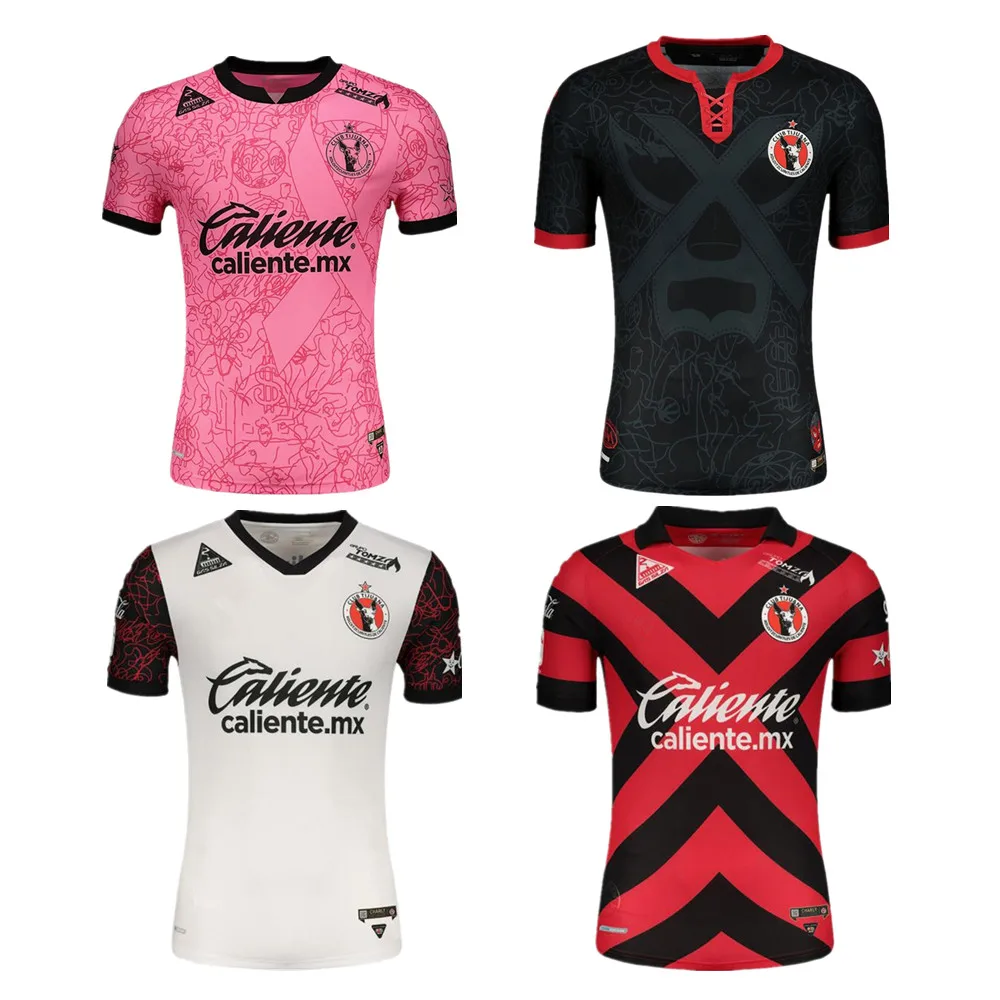 

2022 LIGA MX Tijuana Pink and Black Soccer JERSEYS MANOTAS RODRIGUEZ BARBONA RIVERA RUIZ MARTINEZ 21/22 Home Away FOOTBALL SHIRT