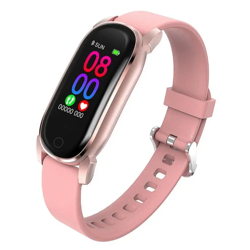 Модные мужские часы женские с Bluetooth монитор сердечного ритма и артериального