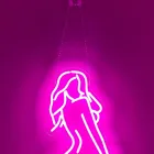 Неоновая вывеска на заказ, женская сексуальная неоновая вывеска на спину, гибкий светодиодный неоновый светильник для вечевечерние, бара, паба, отеля, магазина, комнаты, украшение на стену