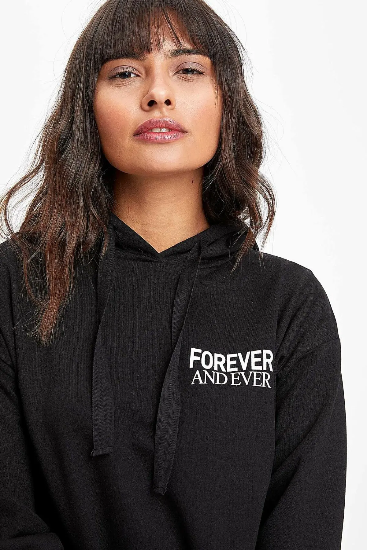 Дефакто женские толстовки свободные пуловеры с длинным рукавом Женские