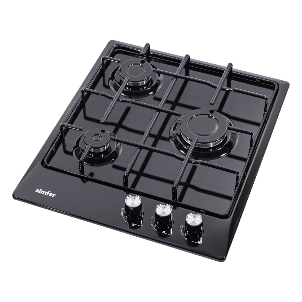 Газовая варочная панель электроподжиг Simfer H45V30B400|Встраиваемые варочные панели| |